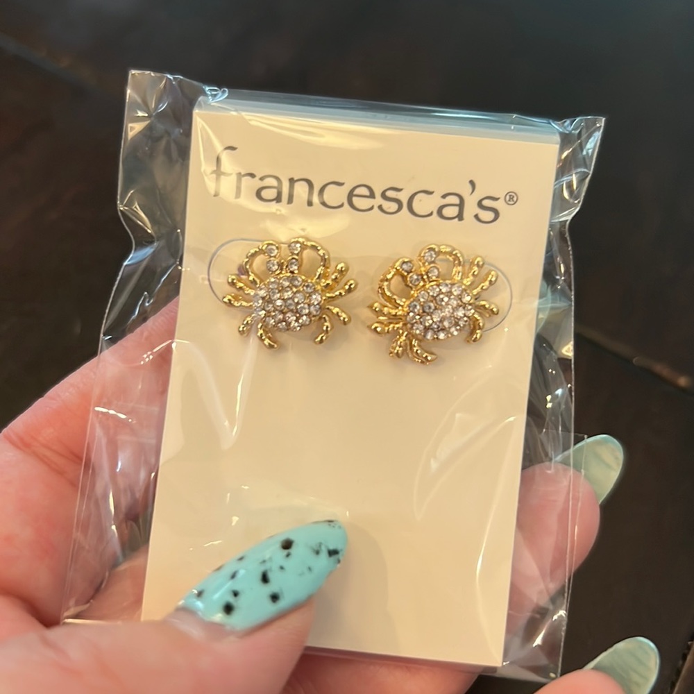 Crab Stud Earrings